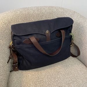 Rugged Twill Original Briefcase (Navy)